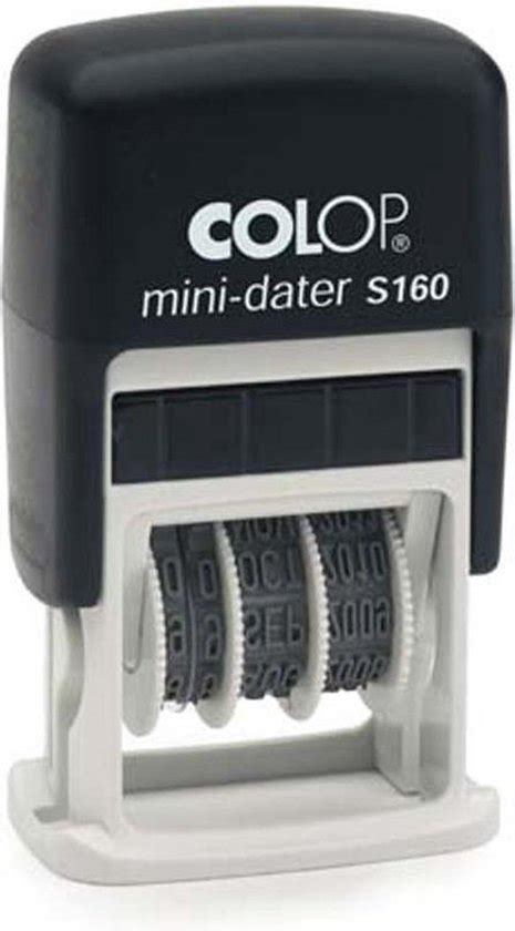 Colop Printer S160 D Blauw Stempels Datum Stempel Nederlands