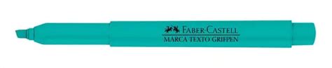 Caneta Marca Texto Faber Castell Grifpen Verde Água Unidade MercadoLivre