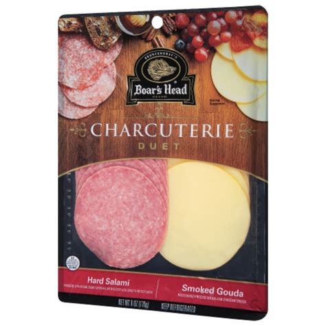 Boar S Head Charcuterie Duet Hard Salami And Smoked Gouda 6 Oz Kroger