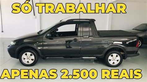 Fiat Strada A Venda A Partir De R Youtube