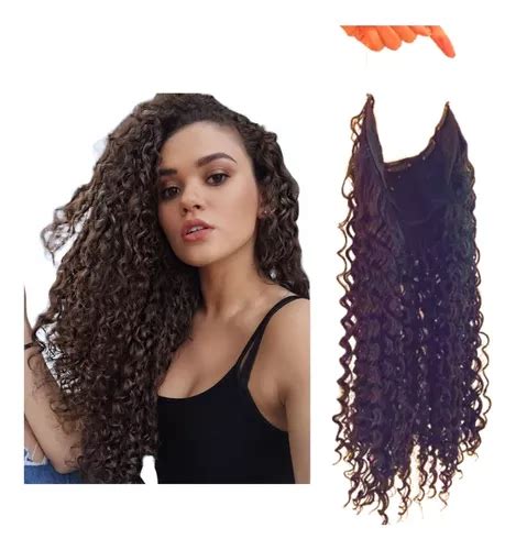 Cabelo Bio Organic Aplique Invis Vel M Gico Cacheado Tic Tac