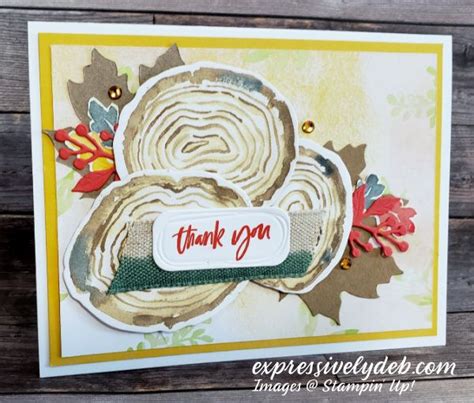 Ringed With Nature And Love Sneak Peek Expressively Deb Nature Card