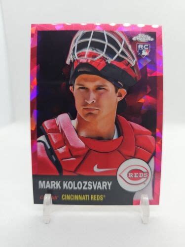 Topps Chrome Platinum Anniversary Mark Kolozsvary Rc Red