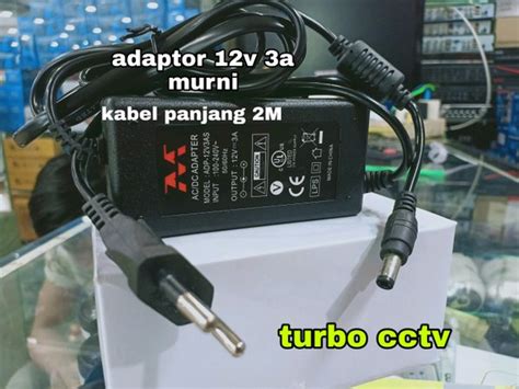 Jual Promo Power Supply Adaptor Switching Trafo LED Strip 12V 3A 12