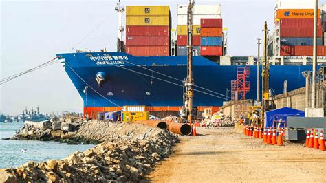 MTC impulsa los trabajos de ampliación del Muelle Sur del Callao que