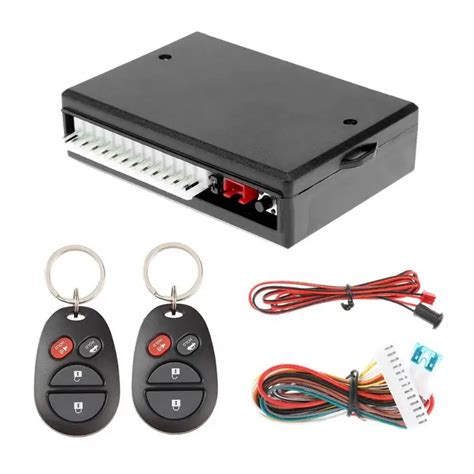 Vodool Universal Car Alarm Systems Auto Remote Central Kit Door Lock