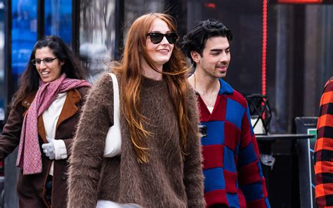 Sophie Turner Slips Into Croc Embossed Boots With Joe Jonas In Nyc Footwear News