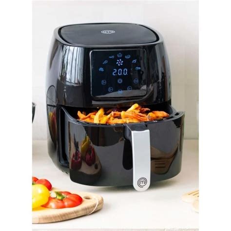 Friteuse à air chaud masterchef numérique 4 5 l sans huile 1400w 80