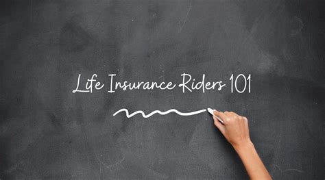 Life Insurance Riders 101 Structured Wealth Strategies