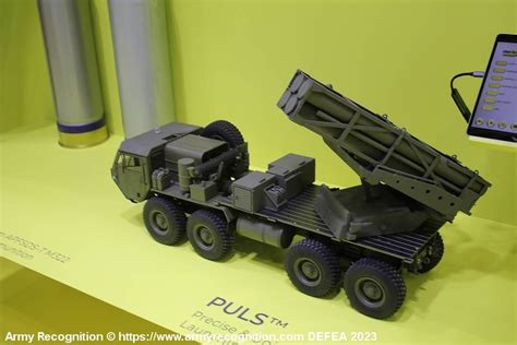 Defea 2023 Israeli Elbit Systems Puls Rocket And Missile Launcher