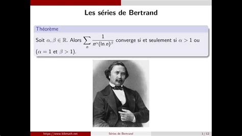 Séries De Bertrand Youtube