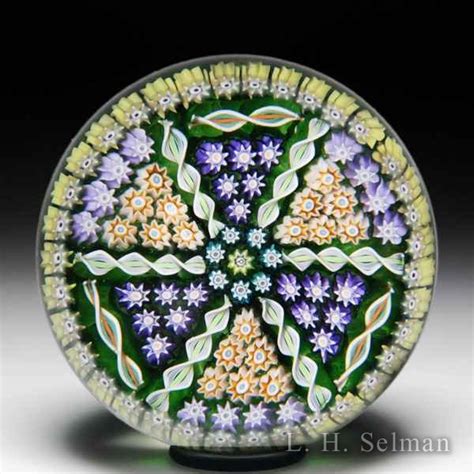 Perthshire Paperweights Lh Selman Glass Paperweights