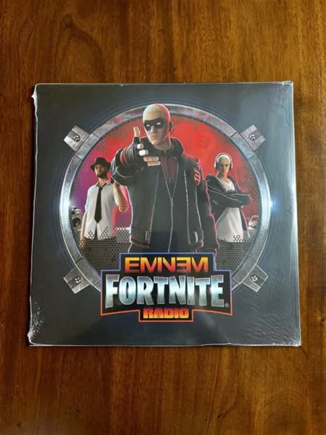 EMINEM X FORTNITE Radio Limited Gold Vinyl Numbered New And Sealed