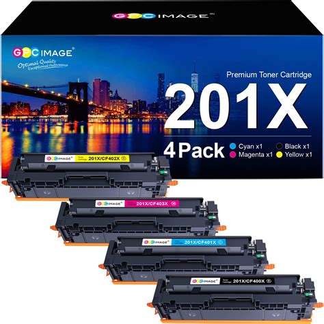 GPC IMAGE 201X Kompatible für HP 201X 201A CF400X CF400A Multipack