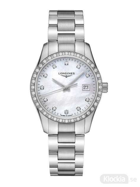 Longines Conquest Classic Diamonds 34mm L23860876 Damklocka