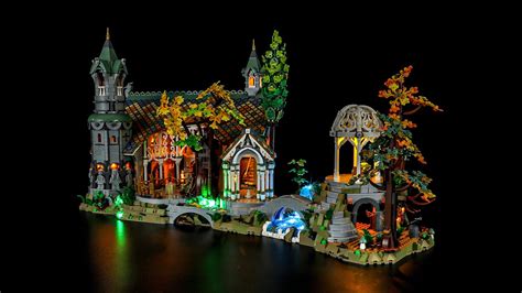 Briksmax Light Kit For Lego The Lord Of The Rings Rivendell