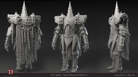 Artstation Diablo Iv Knight Penitent In 2024 Diablo Technical