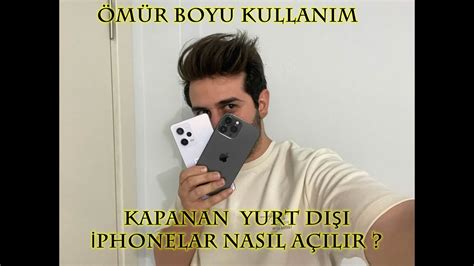 Kapanan Yurt Di I Phone C Hazlar Nasil A Ilir M R Boyu Kullanim