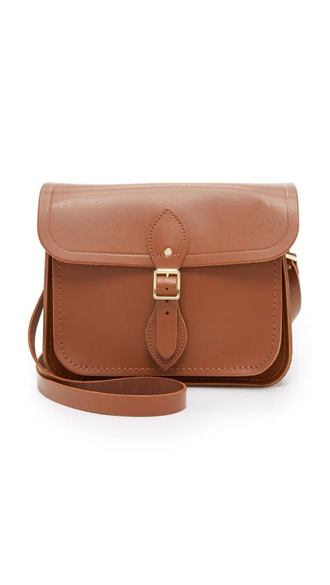 Lyst Cambridge Satchel Company Traveller Bag In Brown