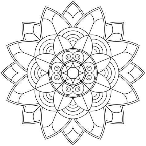 Mandala Monday 2020 10 FREE Design To Download, Print And Colour ...