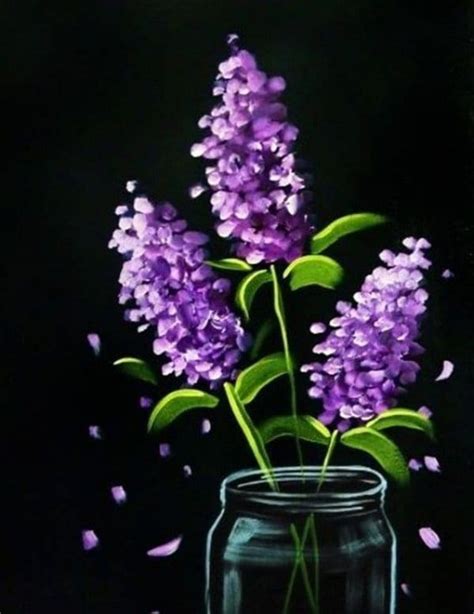 Easy Acrylic Flower Paintings On Canvas | Best Flower Site