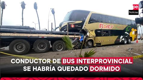 Un Muerto Y Al Menos Heridos Tras Choque De Bus Contra Tr Iler En La