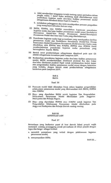 Pdf Peraturan Bkpm Go Id Tem Anc Pedoman Dan Tata Cara Pengenvalian