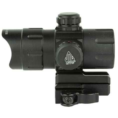 Leapers UTG ITA Red Green Dot Sight 4 MOA Dot QD Mount W Riser