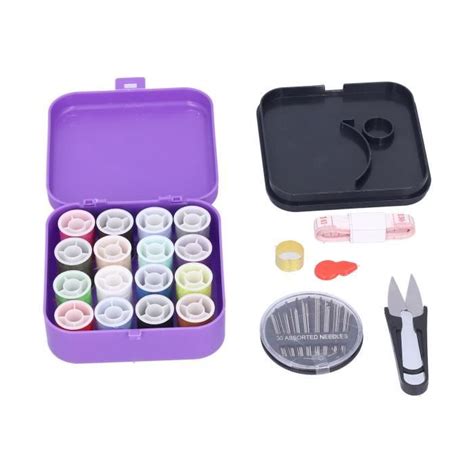 Fdit Mini Kit De Couture Kit De Couture Violet Portable