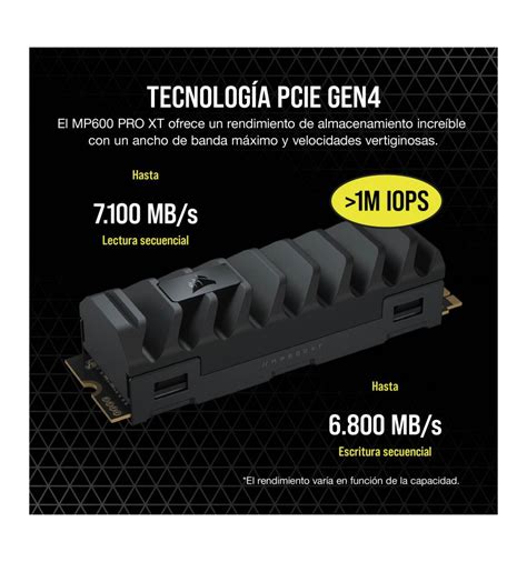 Ssd Corsair Mp600 Pro Xt Comprar Disco Duro 2 Tb