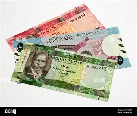 North and South Sudan Currency Stock Photo - Alamy