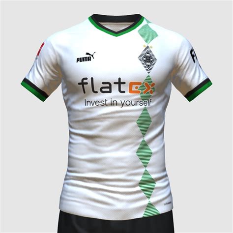 Borussia Monchengladbach Home Kit Concept FIFA 23 Kit Creator Showcase