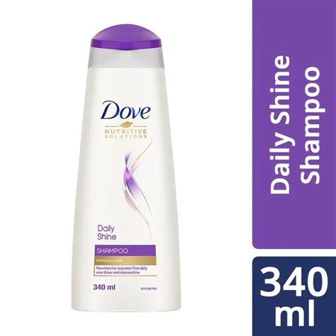 Buy Dove Daily Shine Therapy Shampoo 340 Ml Find Offers Discounts Reviews Ratings