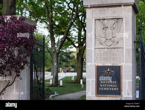 Beverly National Cemetery Beverly New Jersey Stock Photo Alamy