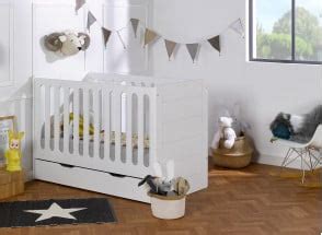 Lit bébé jumeaux évolutif WILLOW en bois design et écologique