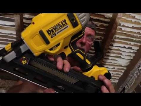 Dewalt 20 Volt Framing Nail Gun YouTube