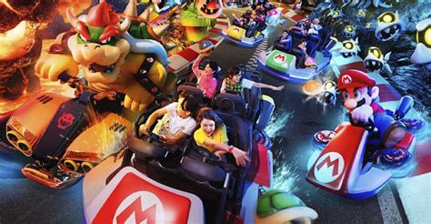 atracao de mario kart  parque super nintendo world podera ser