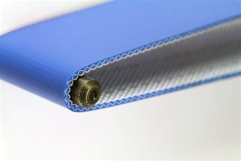 Blue PU Conveyor Belt Belt Thickness 2 5 Mm 15Mpa At Rs 500 Meter