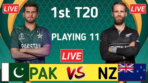 Pakistan 1st T20 Match Playing 11 Vs New Zealand 2024 Pak Vs Nz 1st