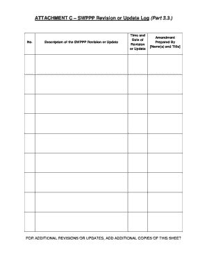 Fillable Online Deq Mt Attachment C For Swppp Fax Email Print Pdffiller