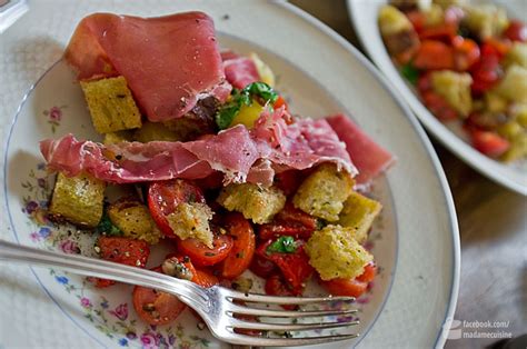 Tomaten Gurken Salat Madame Cuisine