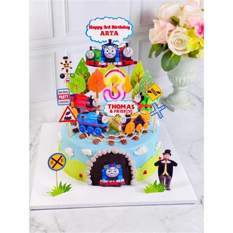 Jual Kue Ulang Tahun Birthday Anak Thomas And Friends Topper Cake