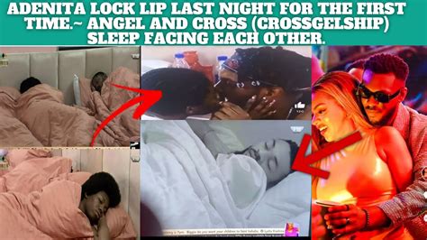 ADEKUNLE AND VENITA K SS LÀST NÎGHT CROSSGEL SLEEP FACING EACH OTHER