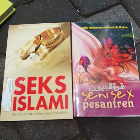 Jual Paket 2 Buku Seni Sex Islami Dan Pesantren Bekas Original Shopee