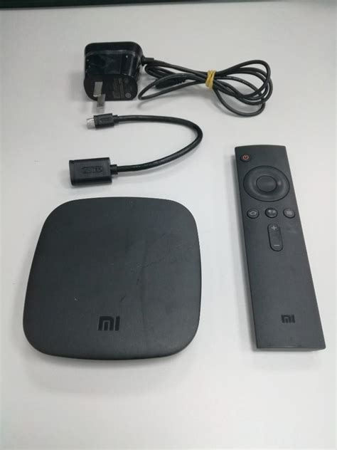 Mi Box 小米盒子2 1s Mdz 06 Aa 活化版 主機 遙控 火牛 Otg線 家庭電器 電視 And 其他娛樂 電視組件及配件 Carousell