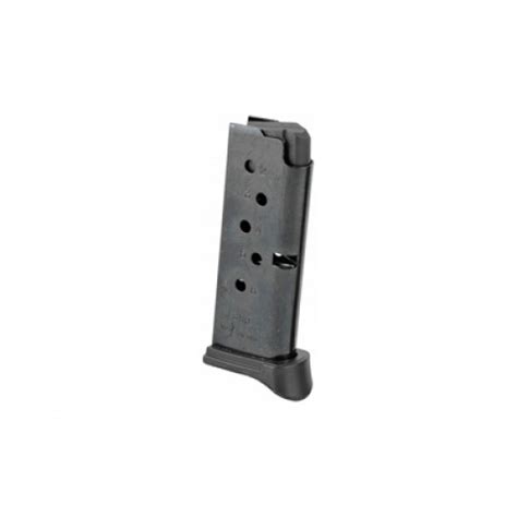 Ruger Lcp 380 Acp 6 Round Magazine Blue W Ext Red River Reloading And Outdoors