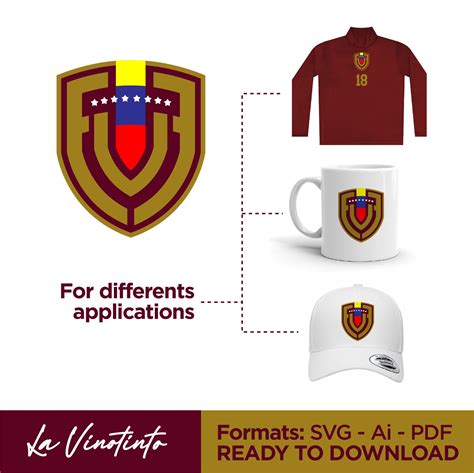 La Vinotinto New Logo 2023 SVG PDF Ai Etsy