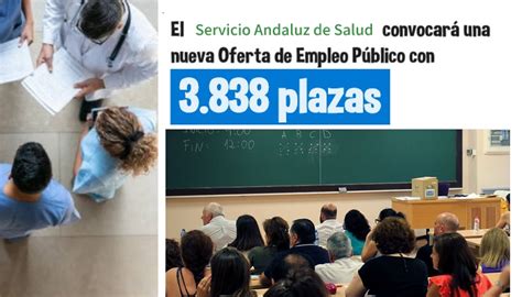 El Servicio Andaluz De Salud Sas Convocar Una Oferta De Empleo