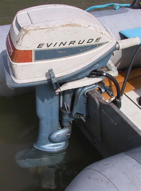 Used Hp Evinrude Outboard Motor Evinrude Boat Motors