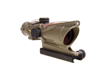 Trijicon Acog 4x32 Dual Illuminated Red Chevron 223 Ballistic Reticle